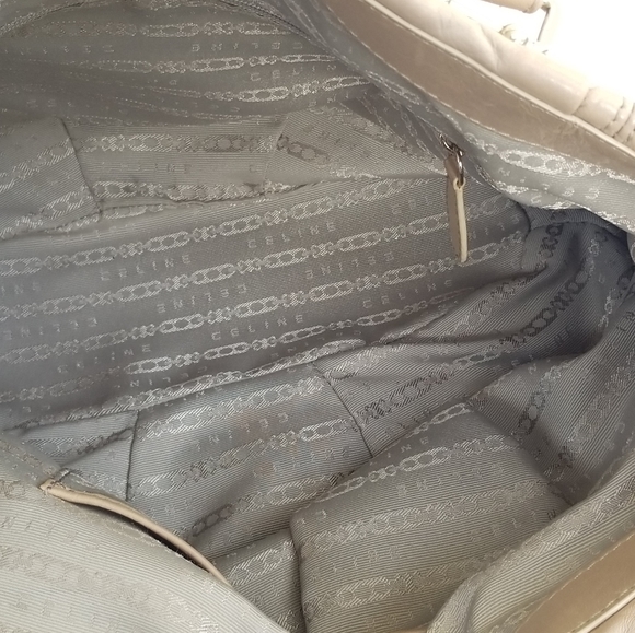 Authentic Celine Handbag Ruched Laether - Picture 5 of 8